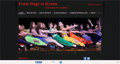 Desktop Screenshot of fromstage2screen.com